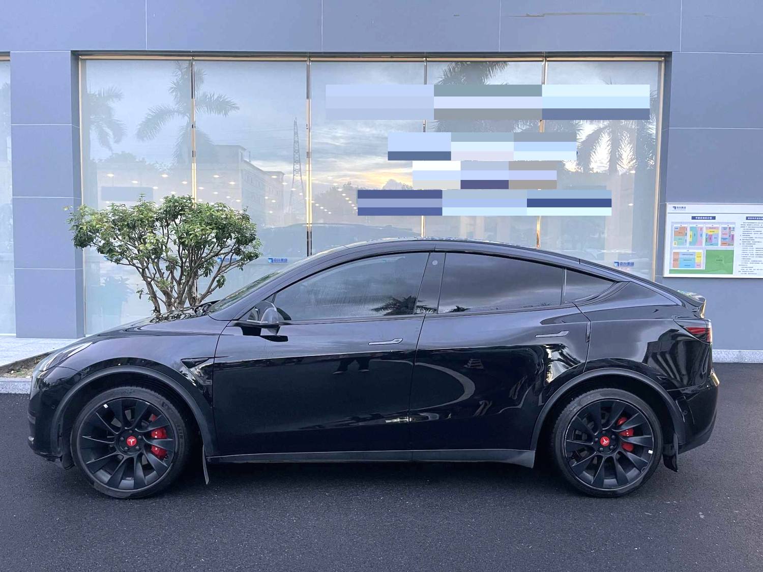 Tesla's 2023 Model Y Long-Range All-Wheel Drive version with automatic transmission