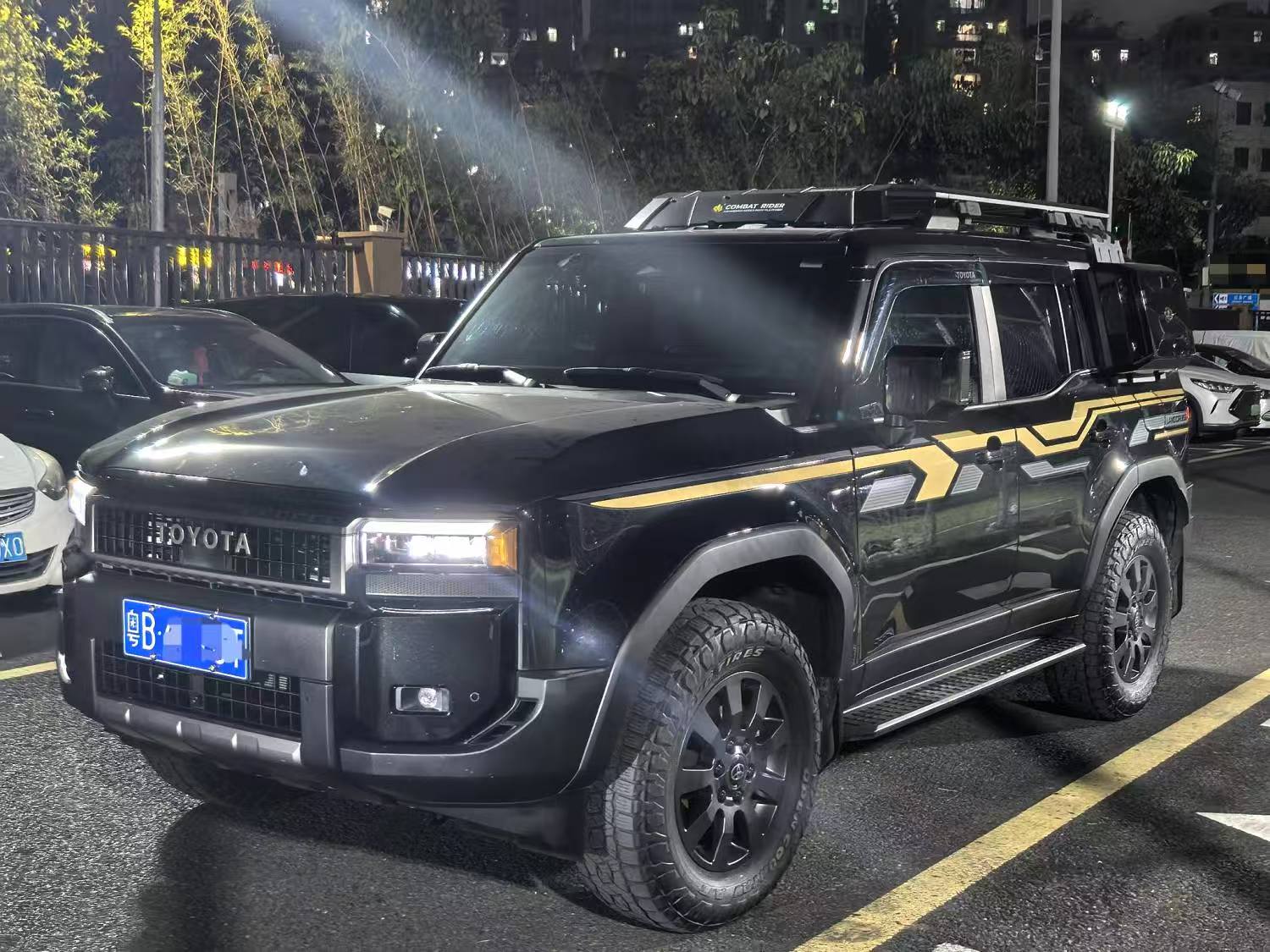 Toyota Prado HEV 2025 model 2.4T welded WX version 5-seat automatic transmission